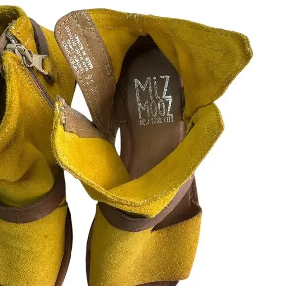 Miz Mooz Finnie Bootie Sandals in Yellow - Size 36 - Picture 5 of 7